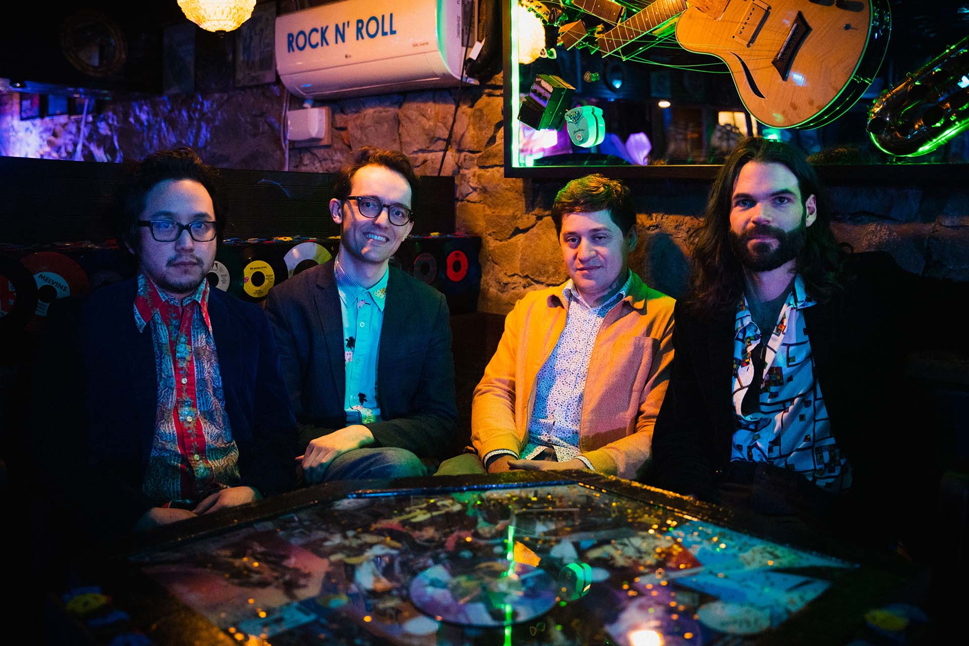 Song Sparrow Research band photo by Miles Burnett